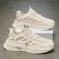 Men's Mesh Platform Running Sneakers - Style 90B3 front product view