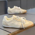 Men's German Army Style Skate Sneakers - Style 05AA front product view