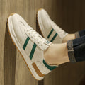 Men's German Army Style Skate Sneakers - Style D7BD front product view