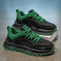 Men's Platform Running Sneakers - Style 52F0 front product view