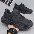 Men's Mesh Platform Casual Sneakers - Style F0DB front product view
