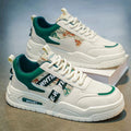 Men's Mesh Platform Skate Sneakers - Style E81F front product view