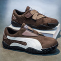Men's German Army Style Retro Skate Sneakers - Style 417A front product view