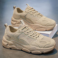 Men's Mesh Platform Retro Casual Sneakers - Style 1EF4 front product view