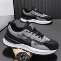 Men's Mesh Platform Casual Sneakers - Style 2875 front product view