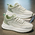 Men's Mesh Platform Outdoor Walking Sneakers - front product view